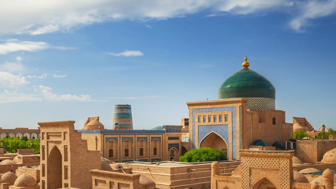 Sunrise in Uzbekistan 1