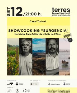 Showcooking amb degustació plats de Baja California elaborats amb producte local del Delta