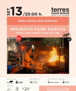 Projecció de films asiàtics de la Competició Oficial amb sopar Sukomi